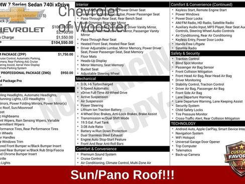 Used 2025 BMW 740i xDrive AWD/4WD image 1