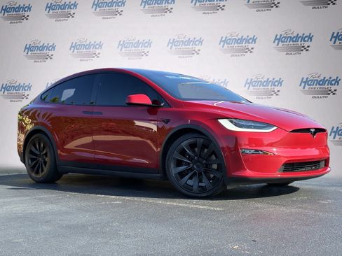 Used 2022 Tesla Model X AWD/4WD image 2