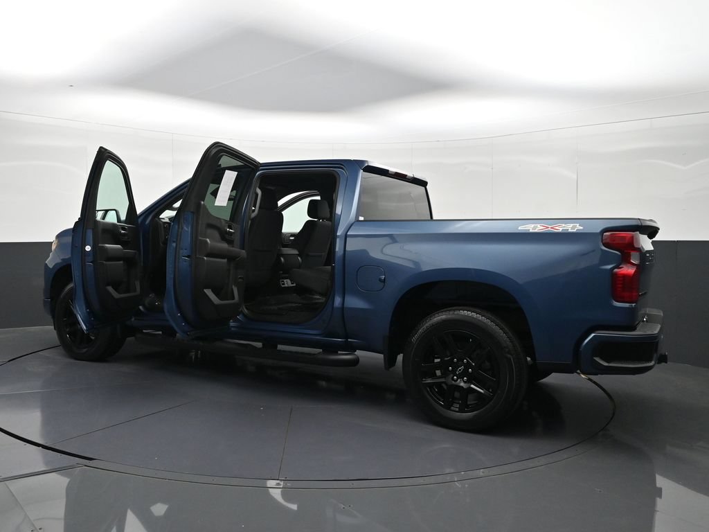 Certified 2024 Chevrolet Silverado 1500 Custom w/ Turbomax Blackout Package AWD/4WD image 41