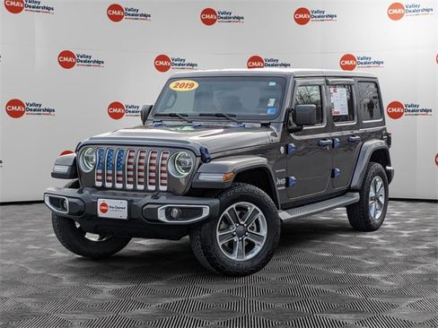 Used 2019 Jeep Wrangler Unlimited Sahara w/ Cold Weather Group image 1