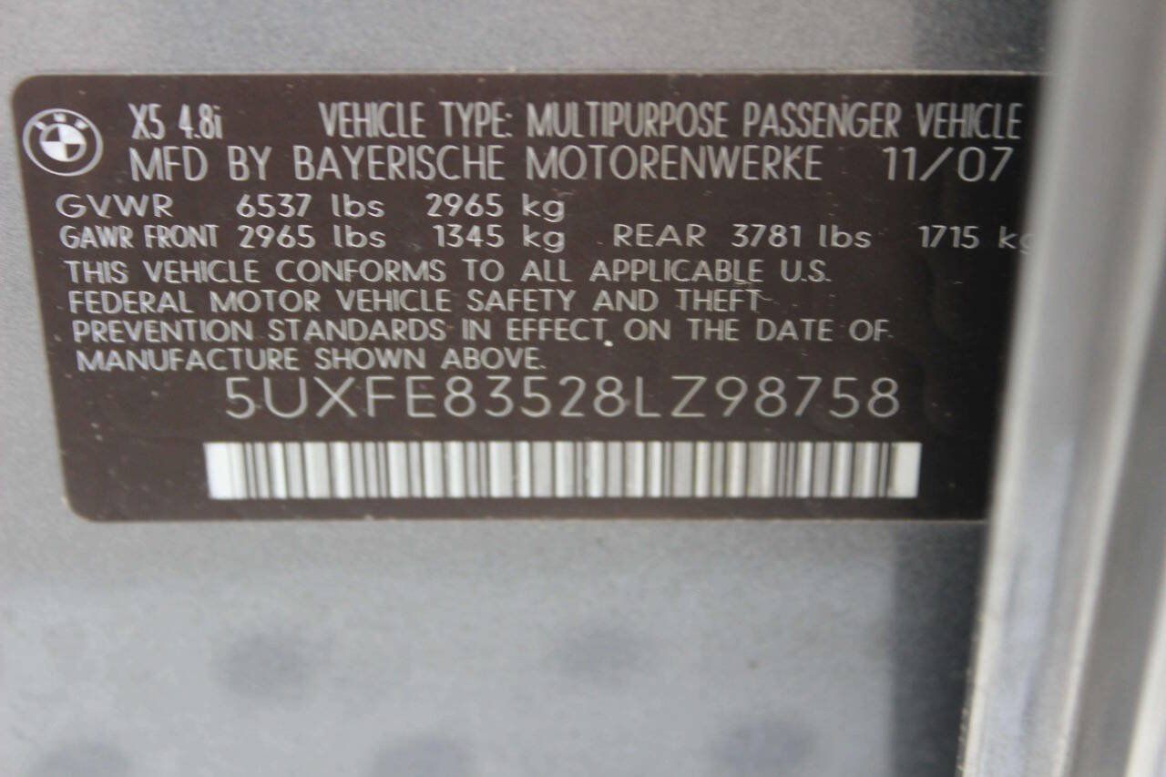 Used 2008 BMW X5 4.8i w/ Sport Pkg AWD/4WD image 11