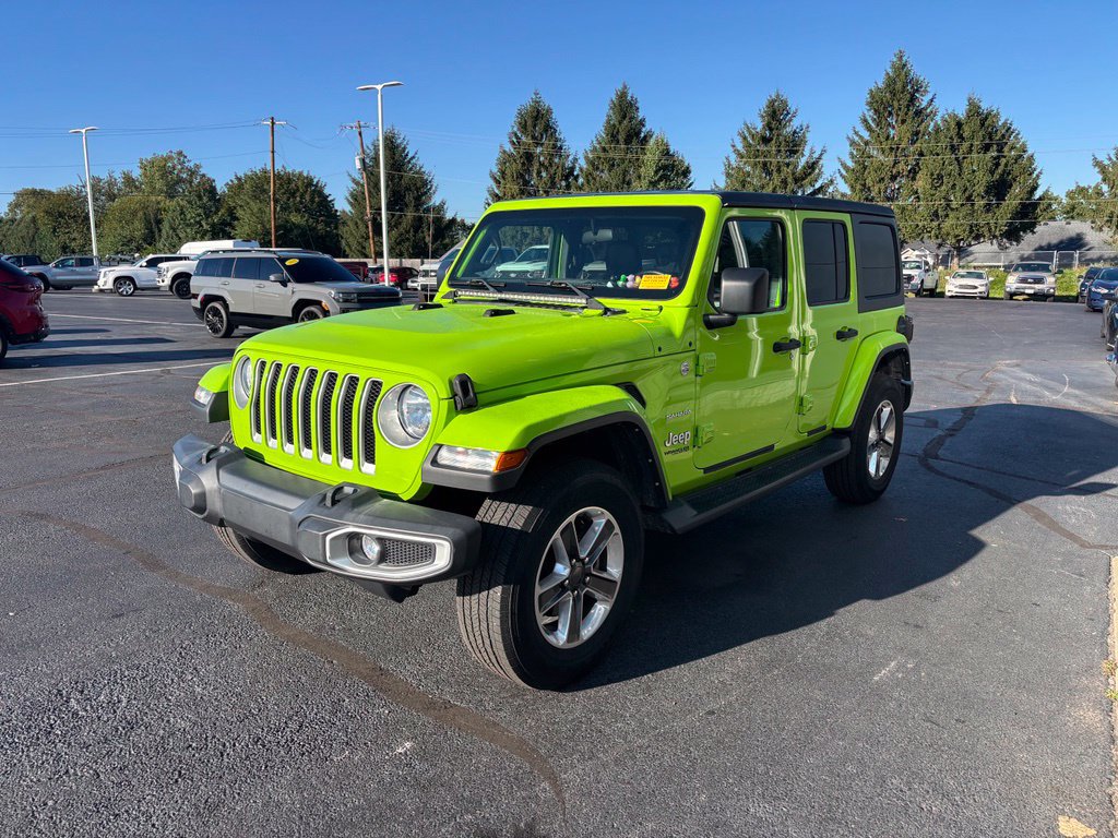 Used 2021 Jeep Wrangler Unlimited Sahara w/ Safety Group AWD/4WD image 9