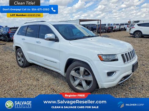 Used 2014 Jeep Grand Cherokee Overland w/ Advanced Technology Group AWD/4WD image 5