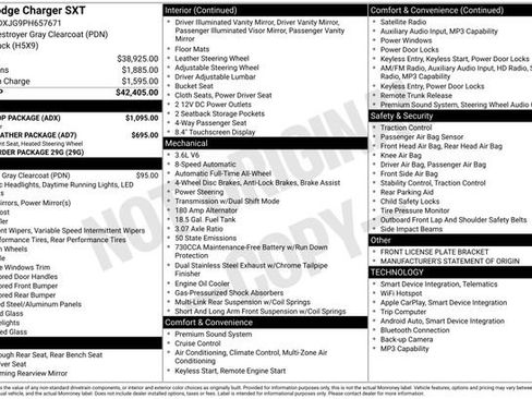 Used 2023 Dodge Charger SXT w/ Blacktop Package image 4