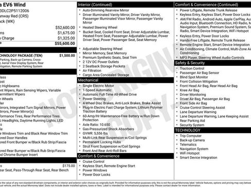 Used 2023 Kia EV6 Wind w/ Wind Technology Package image 17