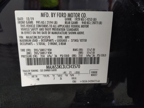 Used 2020 Ford EcoSport Titanium AWD/4WD image 33