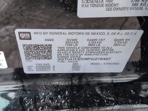 Used 2023 GMC Sierra 1500 Elevation w/ Preferred Package image 36