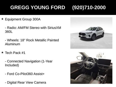 New 2026 Ford Escape ST-Line w/ Tech Pack #1 AWD/4WD image 13