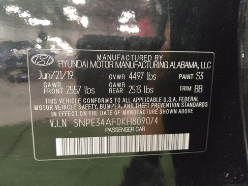 Used 2019 Hyundai Sonata SEL FWD image 33