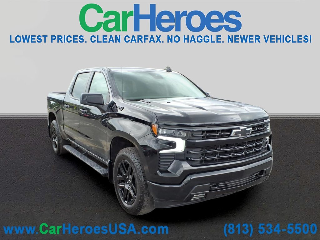 Used 2025 Chevrolet Silverado 1500 RST w/ Dark Appearance Package AWD/4WD image 1
