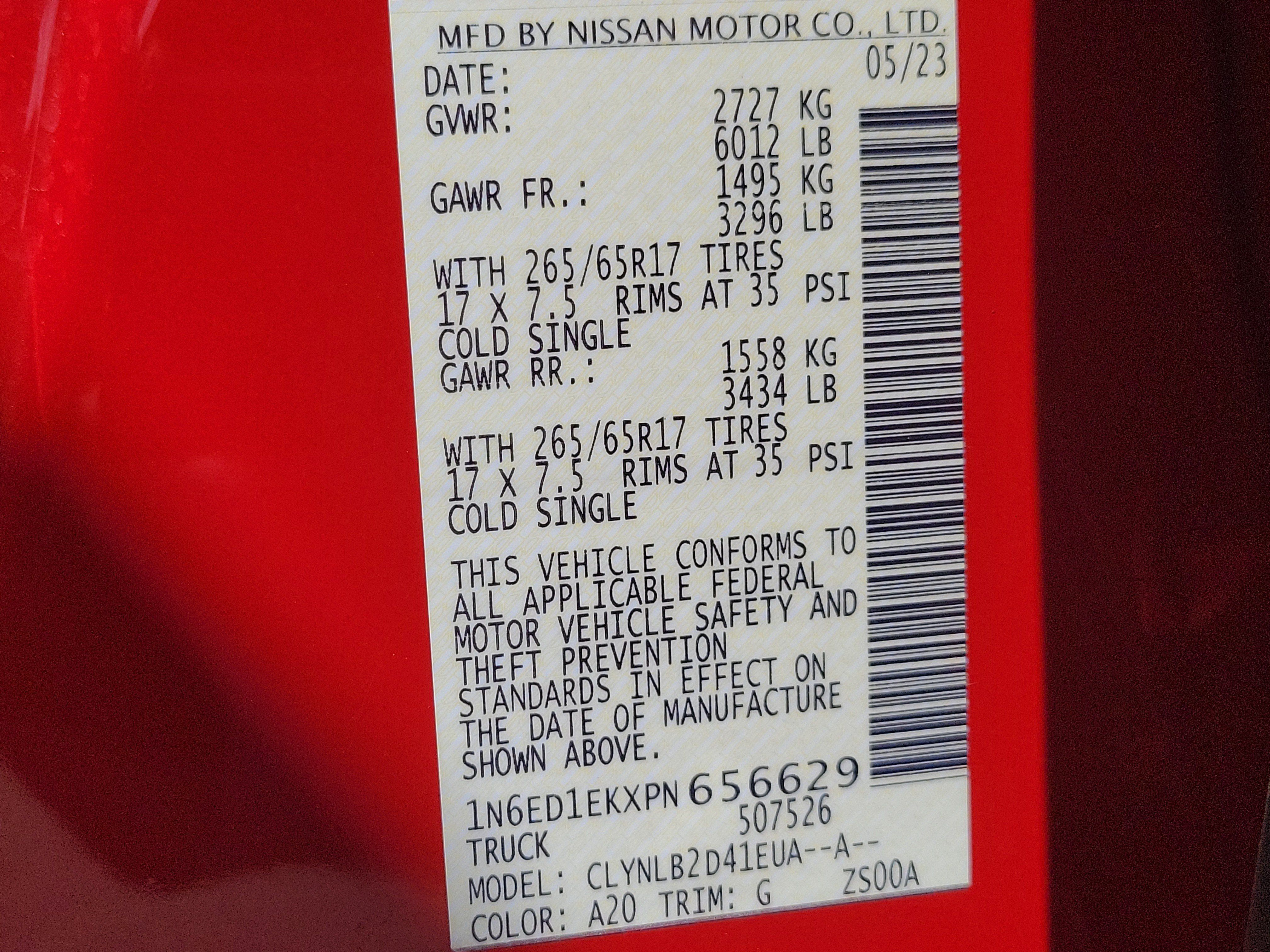 Used 2023 Nissan Frontier SV AWD/4WD image 32