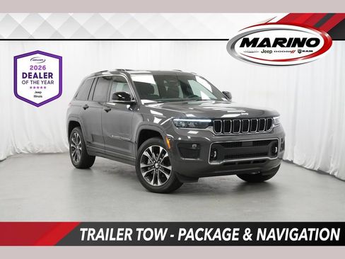Certified 2025 Jeep Grand Cherokee Overland w/ Trailer Tow Package AWD/4WD image 1
