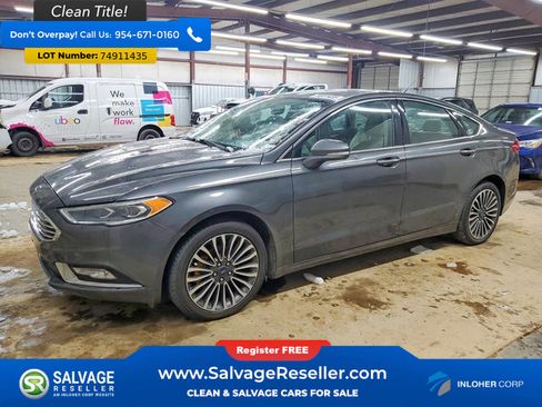 Used 2017 Ford Fusion Titanium image 1