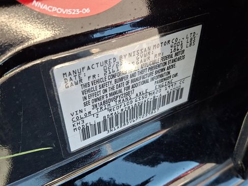 Certified 2023 Nissan Sentra SR w/ Midnight Edition Package FWD image 26