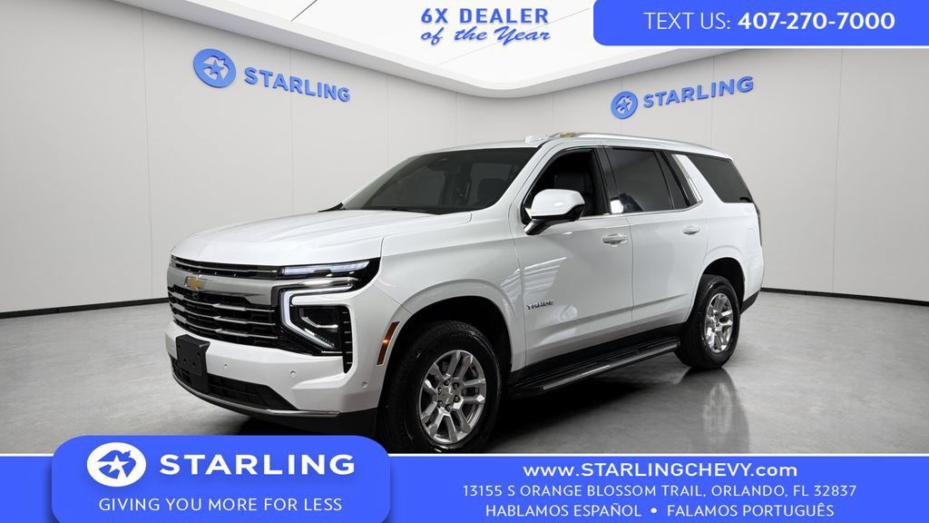Used 2025 Chevrolet Tahoe LT AWD/4WD image 1