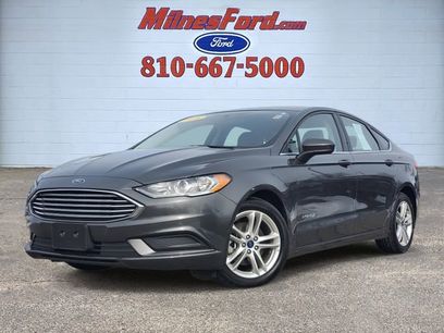 Certified 2018 Ford Fusion S
