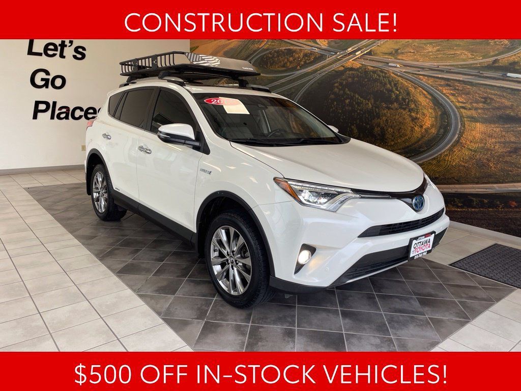 Used 2018 Toyota RAV4 Limited AWD/4WD image 1