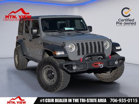 Used 2020 Jeep Wrangler Unlimited Sport image 1