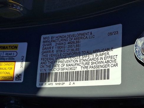 Certified 2023 Honda Accord Sport image 29