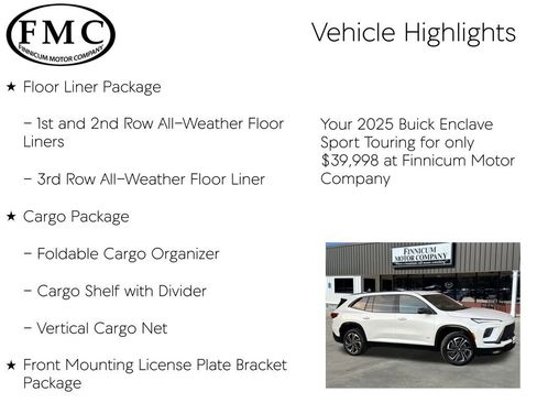 Used 2025 Buick Enclave Sport Touring w/ LPO, Floor Liner Package image 10