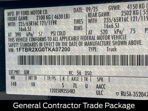 New 2026 Ford Transit 250 148 High Roof AWD image 26