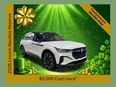 New 2026 Lincoln Nautilus Reserve w/ Jet Appearance Package