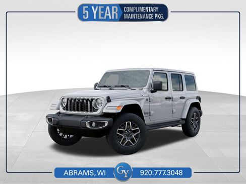 Used 2025 Jeep Wrangler Unlimited Sahara AWD/4WD image 1