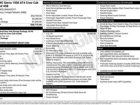 Used 2021 GMC Sierra 1500 AT4 AWD/4WD image 41