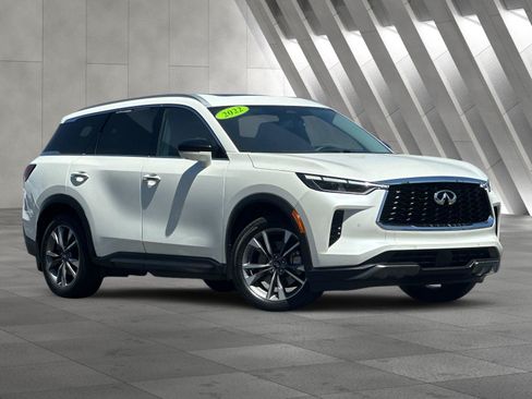 Used 2022 INFINITI QX60 Luxe w/ Cargo Package FWD image 1