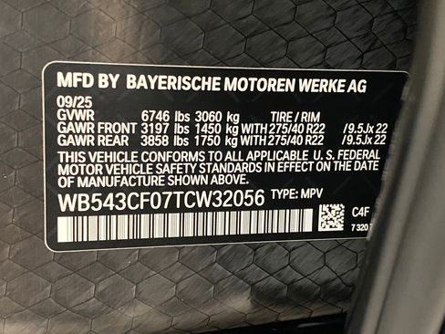 New 2026 BMW iX xDrive45 w/ M Sport Package image 21