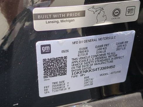 New 2026 GMC Acadia Elevation w/ LPO, All-Weather Package FWD image 35