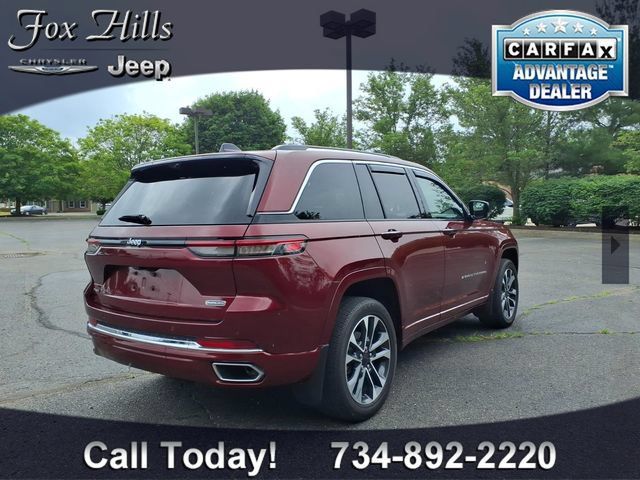 Certified 2023 Jeep Grand Cherokee Overland w/ Luxury Tech Group IV AWD/4WD image 9