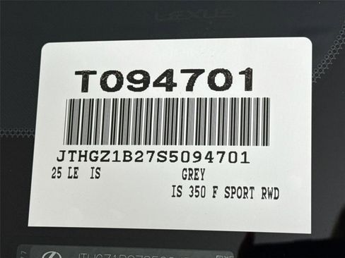 Used 2025 Lexus IS 350 F Sport image 46