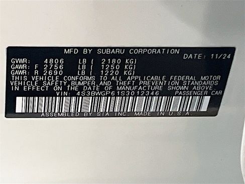 Used 2025 Subaru Legacy Touring XT image 34