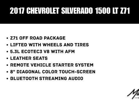 Used 2017 Chevrolet Silverado 1500 LT w/ Texas Edition image 2