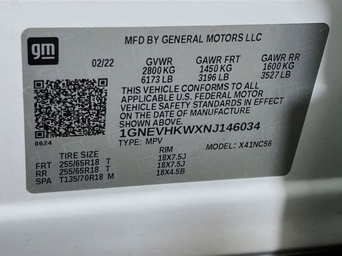 Used 2022 Chevrolet Traverse LT image 31