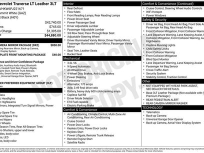 Used 2023 Chevrolet Traverse LT w/ Rear Camera Mirror Package