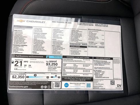 New 2026 Chevrolet Traverse Z71 w/ Driver Confidence Package image 20