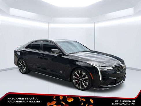 Certified 2023 Cadillac CT4 V Blackwing w/ Driver Assist Package RWD image 11