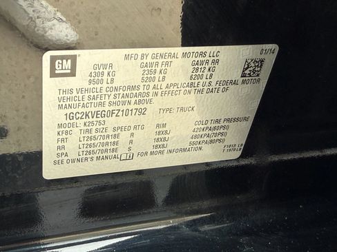 Used 2015 Chevrolet Silverado 2500 LT w/ LT Convenience Package AWD/4WD image 26