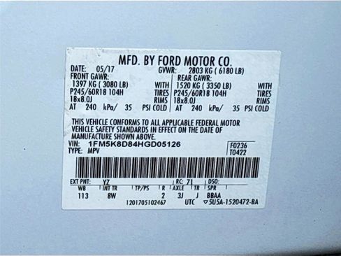 Used 2017 Ford Explorer XLT image 31