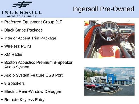 Used 2010 Chevrolet Camaro LT w/ Interior Accent Trim Package RWD image 10