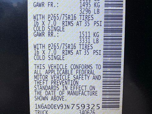 Used 2018 Nissan Frontier PRO-4X image 26