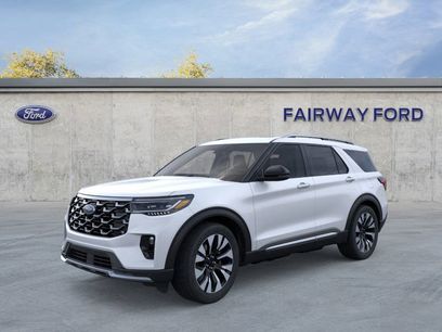 New 2025 Ford Explorer Platinum