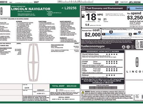 Used 2018 Lincoln Navigator L Reserve w/ Technology Package image 13