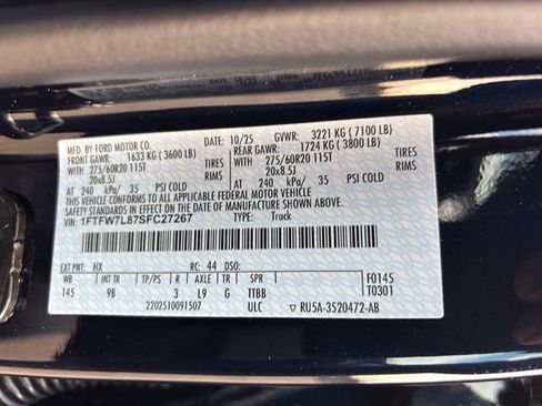 New 2025 Ford F150 Platinum image 16