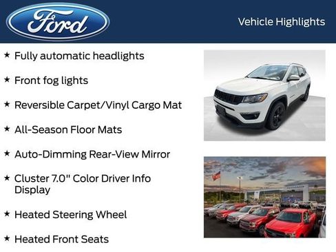 Used 2019 Jeep Compass Latitude w/ Popular Equipment Group AWD/4WD image 9