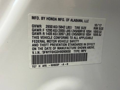 Used 2017 Honda Pilot EX image 28