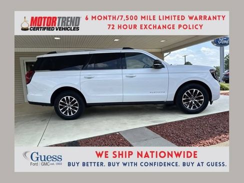 Used 2025 Ford Expedition Max Platinum AWD/4WD image 1