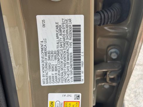 Certified 2026 Honda Civic Sport image 26